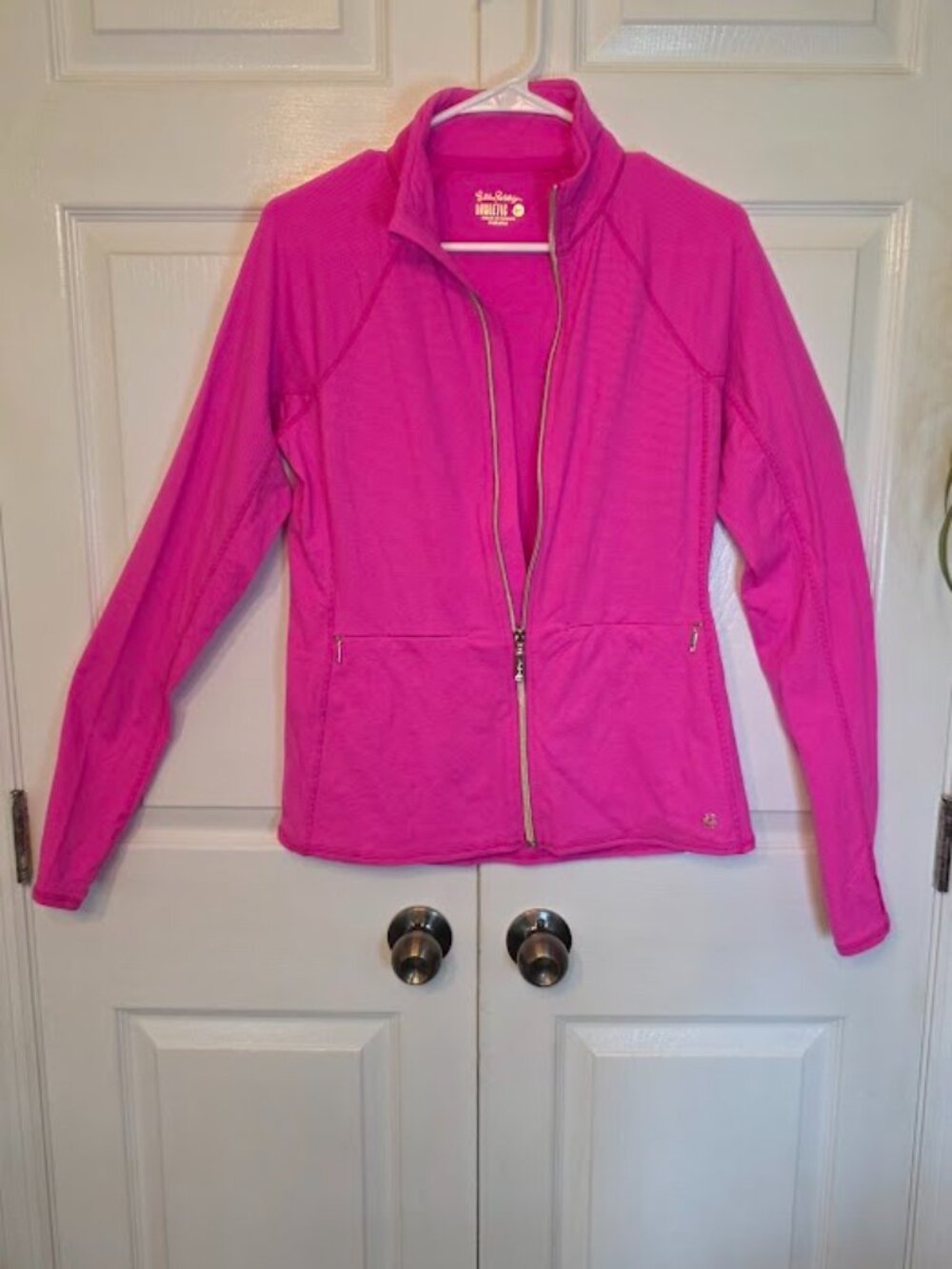 Lilly Pulitzer Luxletic Women's Pink Jacket Medium